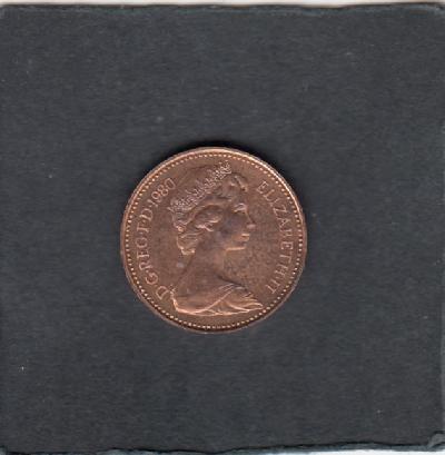 Beschrijving: 1 Penny ELIZABETH II
